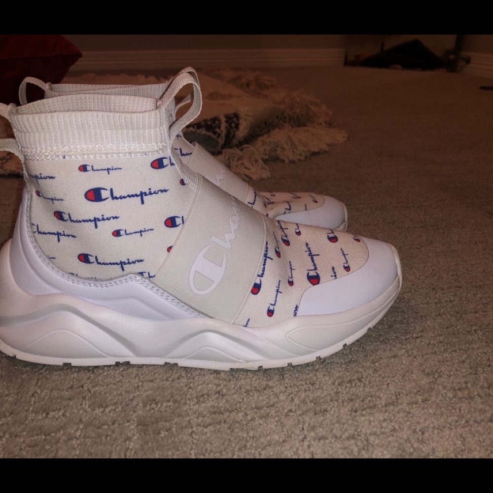 champions women’s rally script sneaker